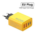 120W 4-Port USB-C Fast Wall Charger QC 3.0 – Multi-Device USB Wall Charger Zpaxo EU Plug