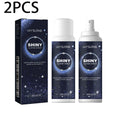 Radiant Silver Glitter Spray - Instant Holographic Highlight for Hair & Body - Sparkling Shimmer Makeup for Parties Zpaxo 120ml boxed