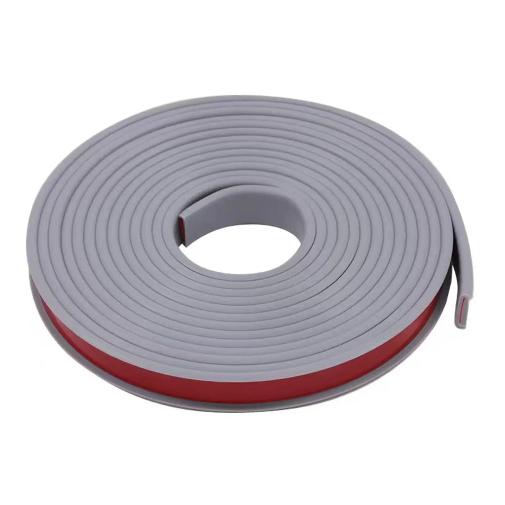 U Shape Edge Banding 18mm Self Adhesive Veneer Edging Furniture Edge Protector for Tables Hardboard DIY Boards Cabinet Repair Zpaxo GRAY