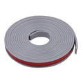 U Shape Edge Banding 18mm Self Adhesive Veneer Edging Furniture Edge Protector for Tables Hardboard DIY Boards Cabinet Repair Zpaxo GRAY