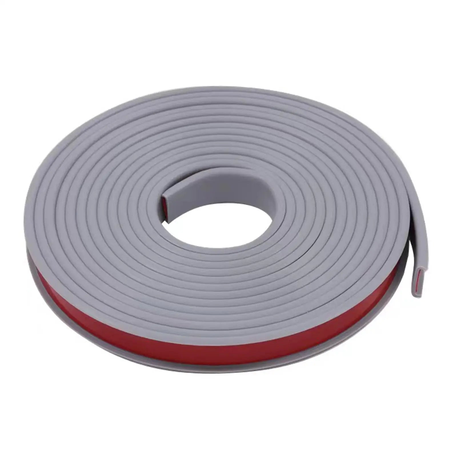 U Shape Edge Banding 18mm Self Adhesive Veneer Edging Furniture Edge Protector for Tables Hardboard DIY Boards Cabinet Repair Zpaxo GRAY