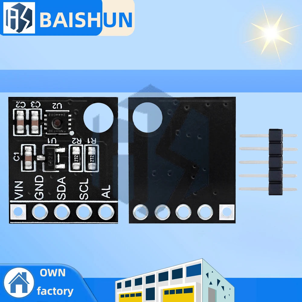NSHT30 I2C Temperature Humidity Sensor Module Arduino ESP8266 Zpaxo Default Title