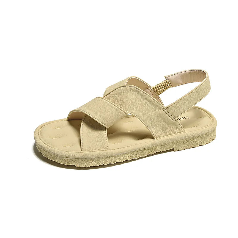 Flat Sandals Women's Summer 2025 Soft Bottom Non-slip Student Beach