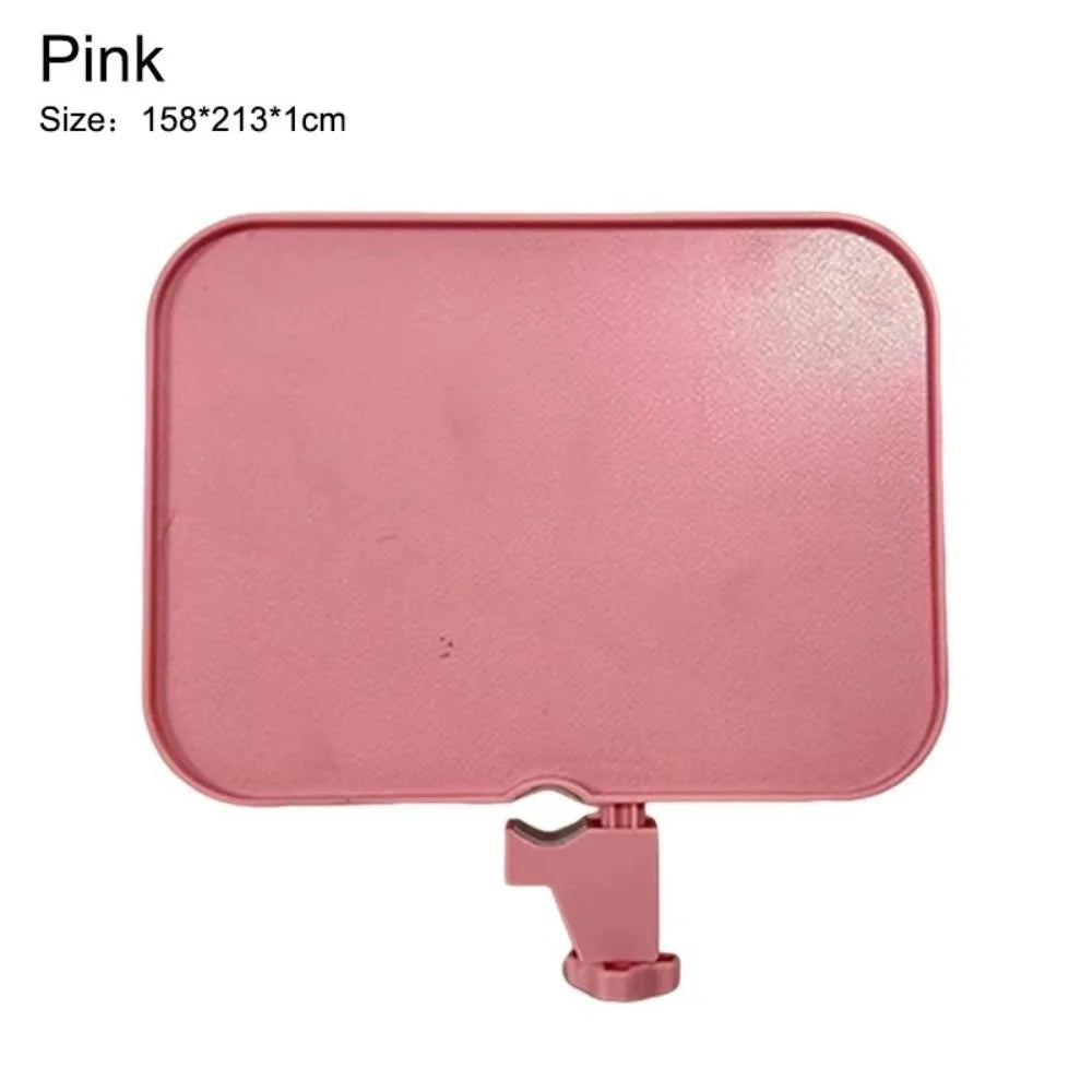 Adjustable Eyelash Tray Holder Plastic Clip-on Makeup Organizer Zpaxo Pink