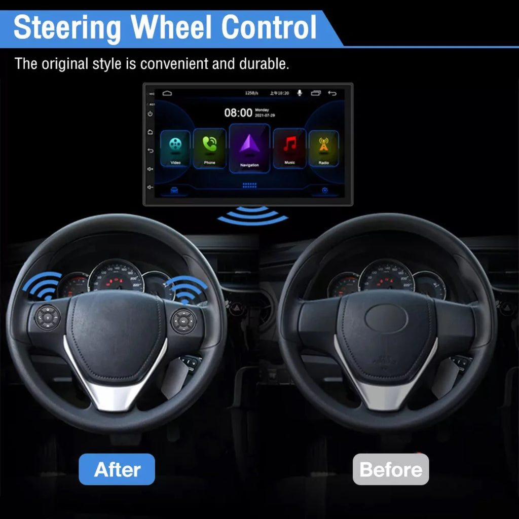 Wireless Multi-function Navigation Smart Steering Wheel Controller