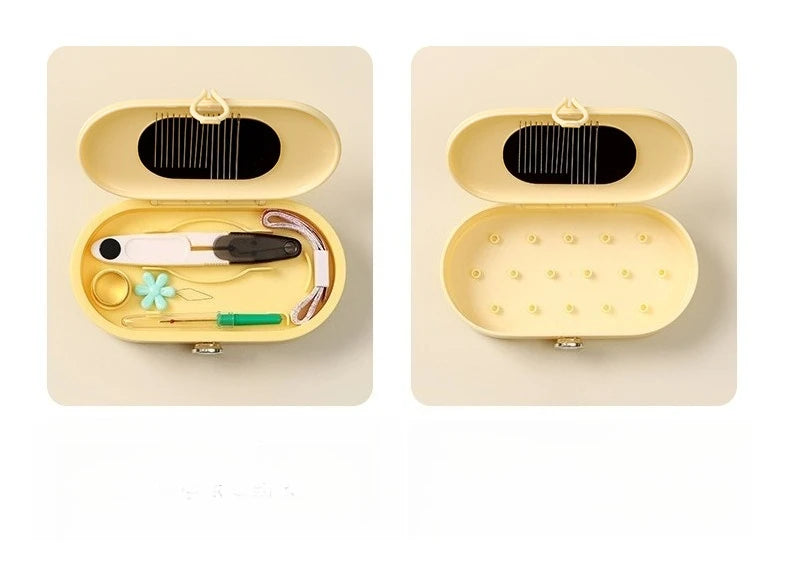 Dopamine new magnetic needle and thread box for home use high-quality and good dormitory home sewing set storage box Zpaxo