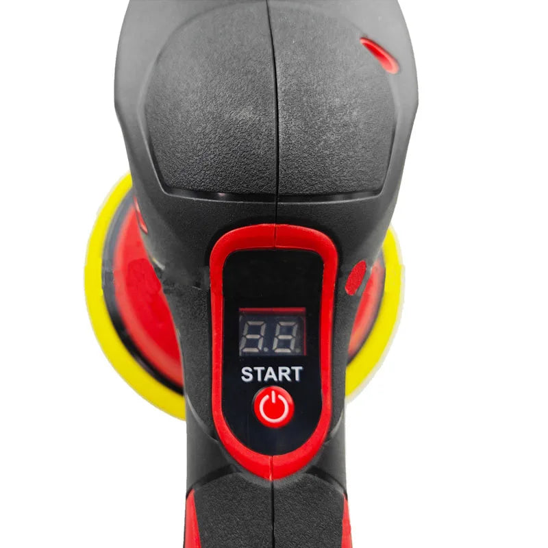 Fit Milwaukee 18V Battery Cordless Car Polisher 8 Gears Electric Auto