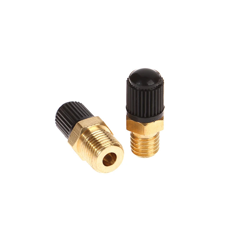 DIY Accessories Air Compressor Tank Fill Valve Hexagonal Brass M8 M10