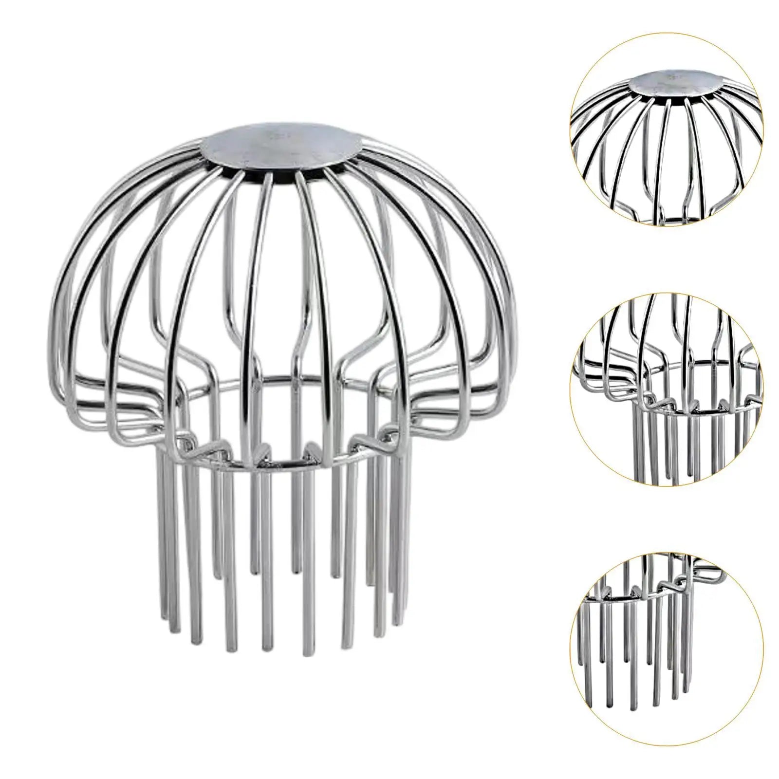 Leaf Filter Gutter Strainer & Downspout Protector | Mesh Guard Gutter Downspout Guard Zpaxo