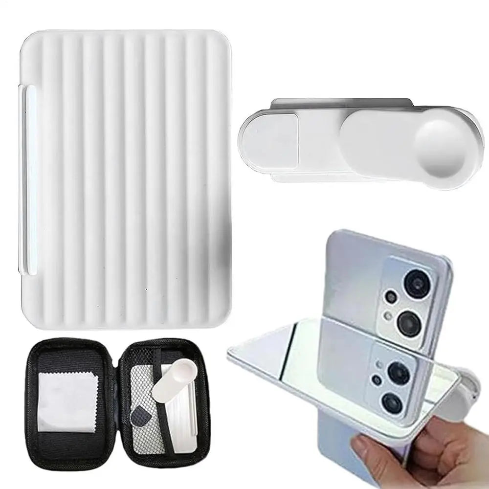 Smartphone Camera Mirror Reflection Clip Portable HD Lens Phone