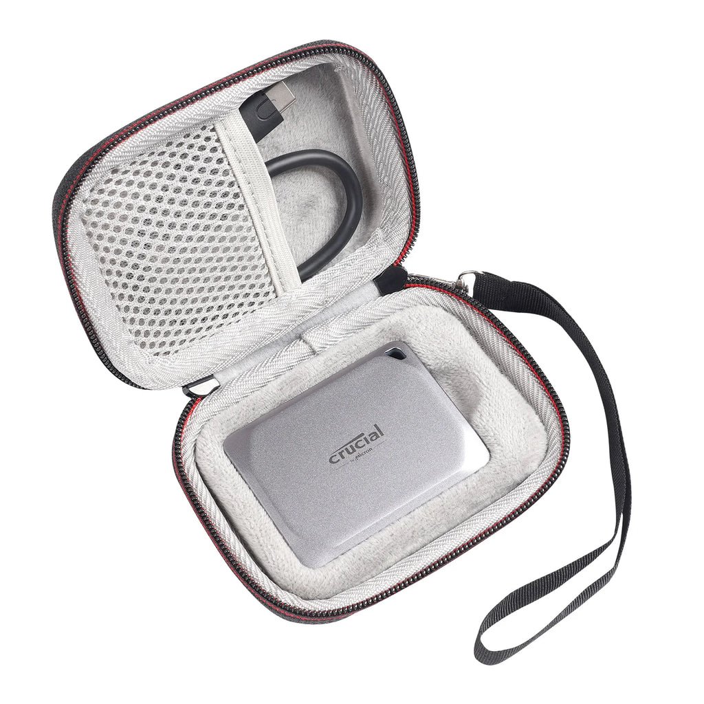 Portable External Solid State Drives Shockproof Storage Travel Bag Zpaxo