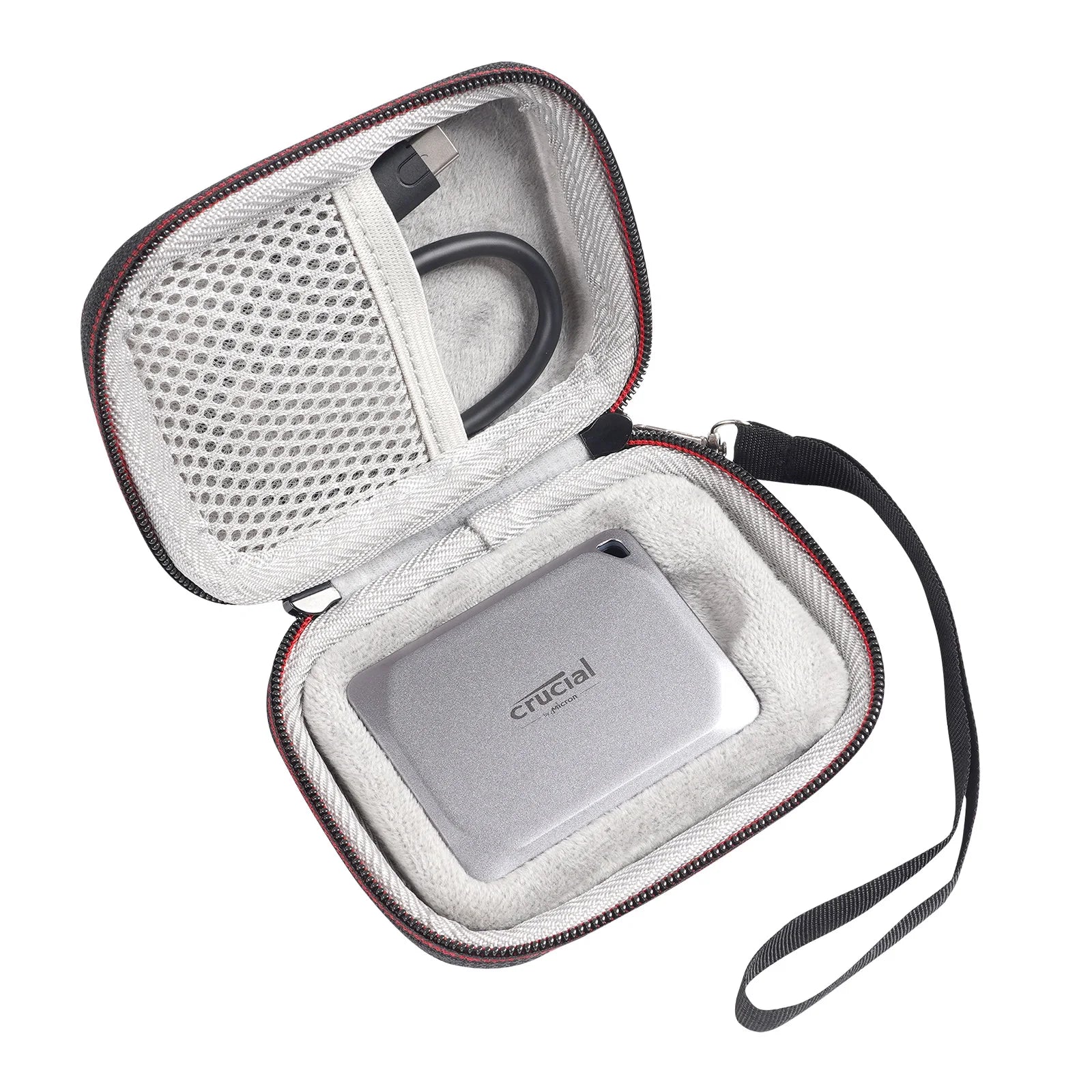 Portable External Solid State Drives Shockproof Storage Travel Bag Zpaxo