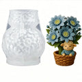 3D Sheep Flower Basket Silicone Candle Mold | DIY Craft Mold Silicone Craft Mold Zpaxo color 1