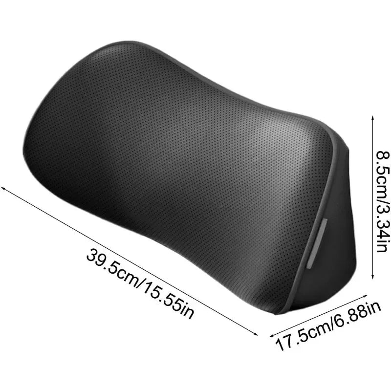 Memory Foam Lumbar Support Pillow – Car Seat & Office Chair