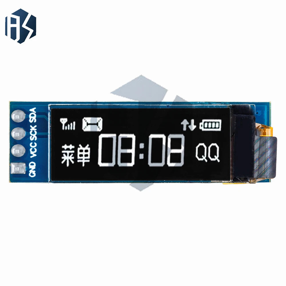 OLED Module 0 91 White Blue 128X32 LCD LED Display IIC Communicate Zpaxo
