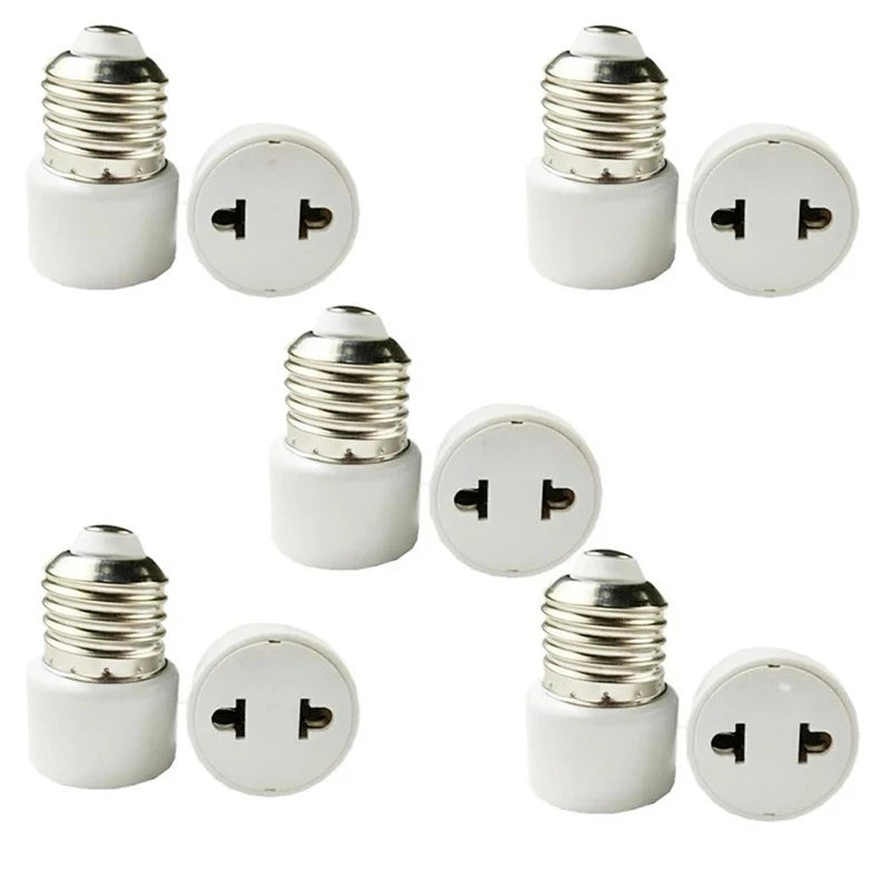 Hot Sell E27 Plug Bulb Holder Adapter Light Socket Converter US EU Plug Lamp Base for Home Lighting Fixture Practical Durable Zpaxo