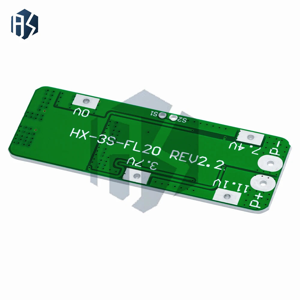 3S 12 6V 15A BMS Charger Module 18650 Li-ion Lipo Batteries Zpaxo