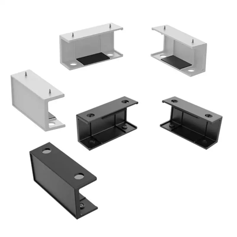 652F Computer Bracket for Under Desk, Enhances Efficiency, Fits Keyboards & Routers Zpaxo