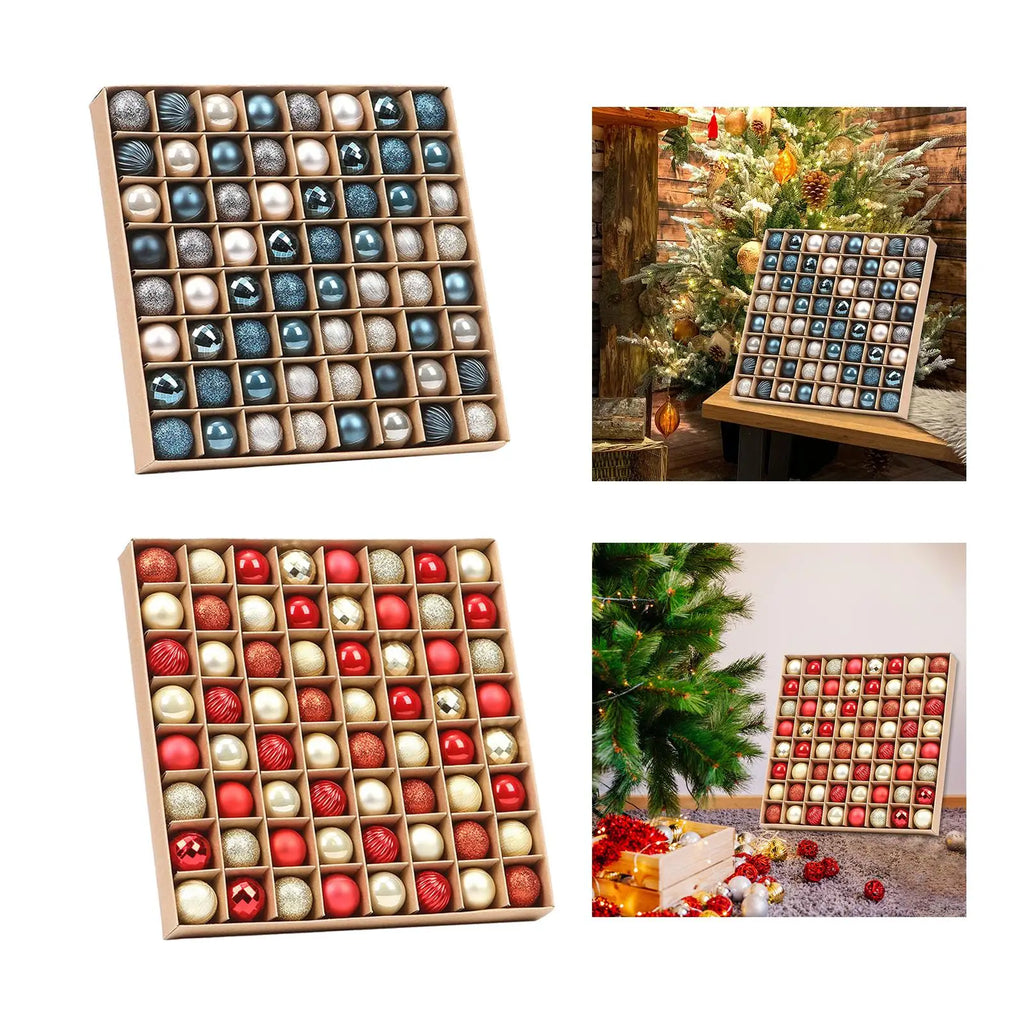 Christmas Ball Ornaments DIY Projects Xmas Tree Decorations Backyard Zpaxo