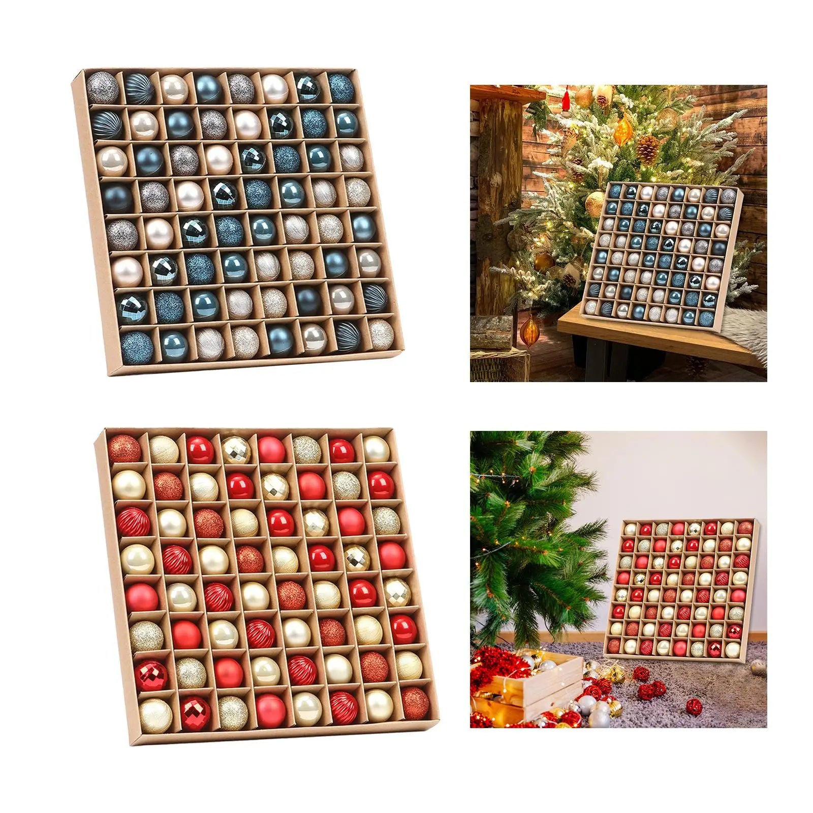 Christmas Ball Ornaments DIY Projects Xmas Tree Decorations Backyard Zpaxo