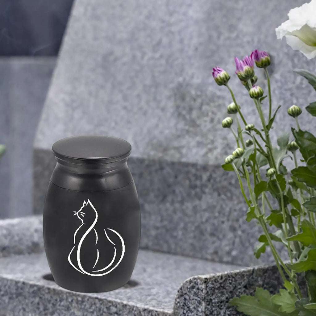 Pet Ash Urn Supplies Funeral Cremation Memorial Urns Stainless Steel Zpaxo