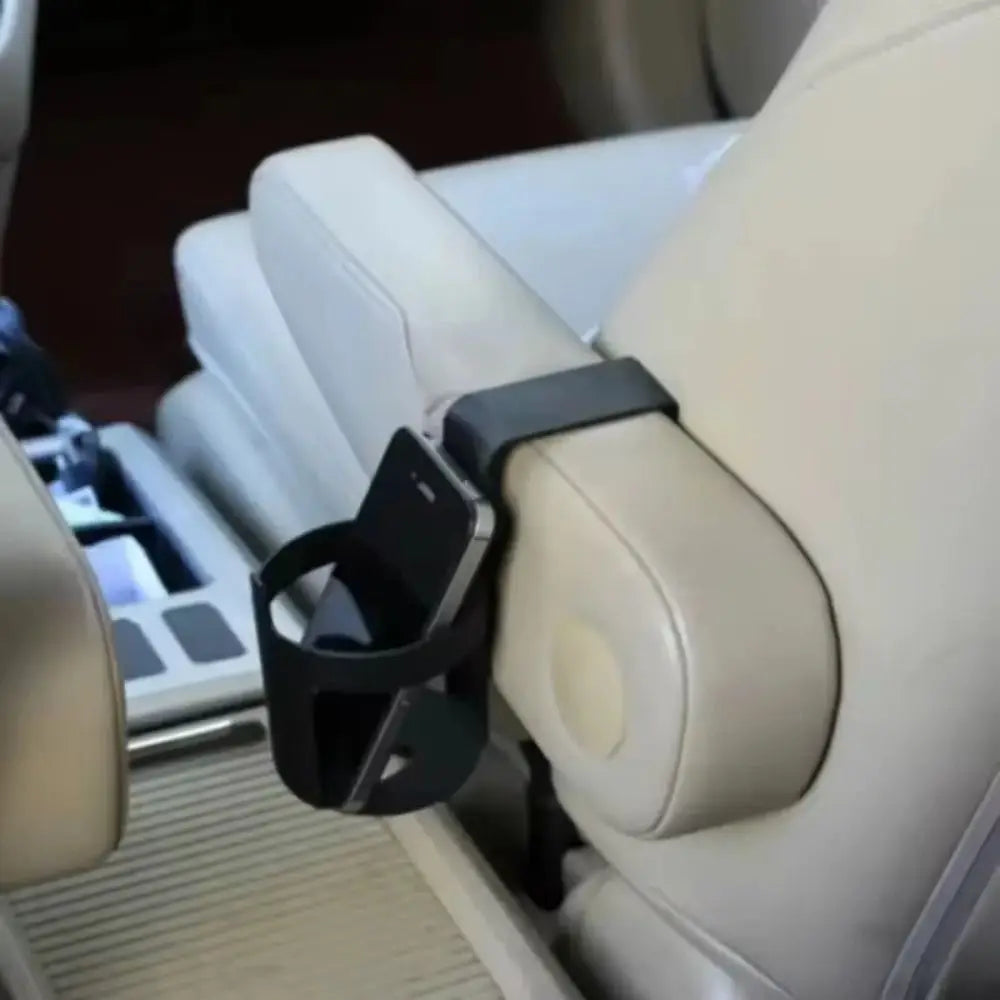2pcs Black Car Beverage Cup Holder Portable Plastic Water Drink Cup Holder Universal Adjustable Coffee Bottle Holder Zpaxo