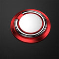 Luxury Rotatable Finger Ring Mobile Phone Holder Stand Grip Universal Zpaxo Red