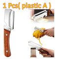Agricultural Chopper Blade for Fruit and Vegetables with Rod for Drill Kitchen Fruit Peeling Knife Vegetable Shredding for Fruit Zpaxo plastic A-1PCS