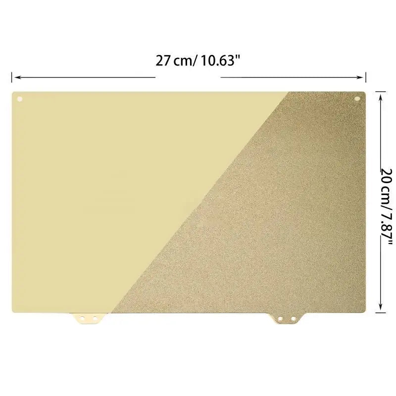 652F 270x220mm PEI Printing Platform Steel Flexible Plate for di X-plus Printer Zpaxo