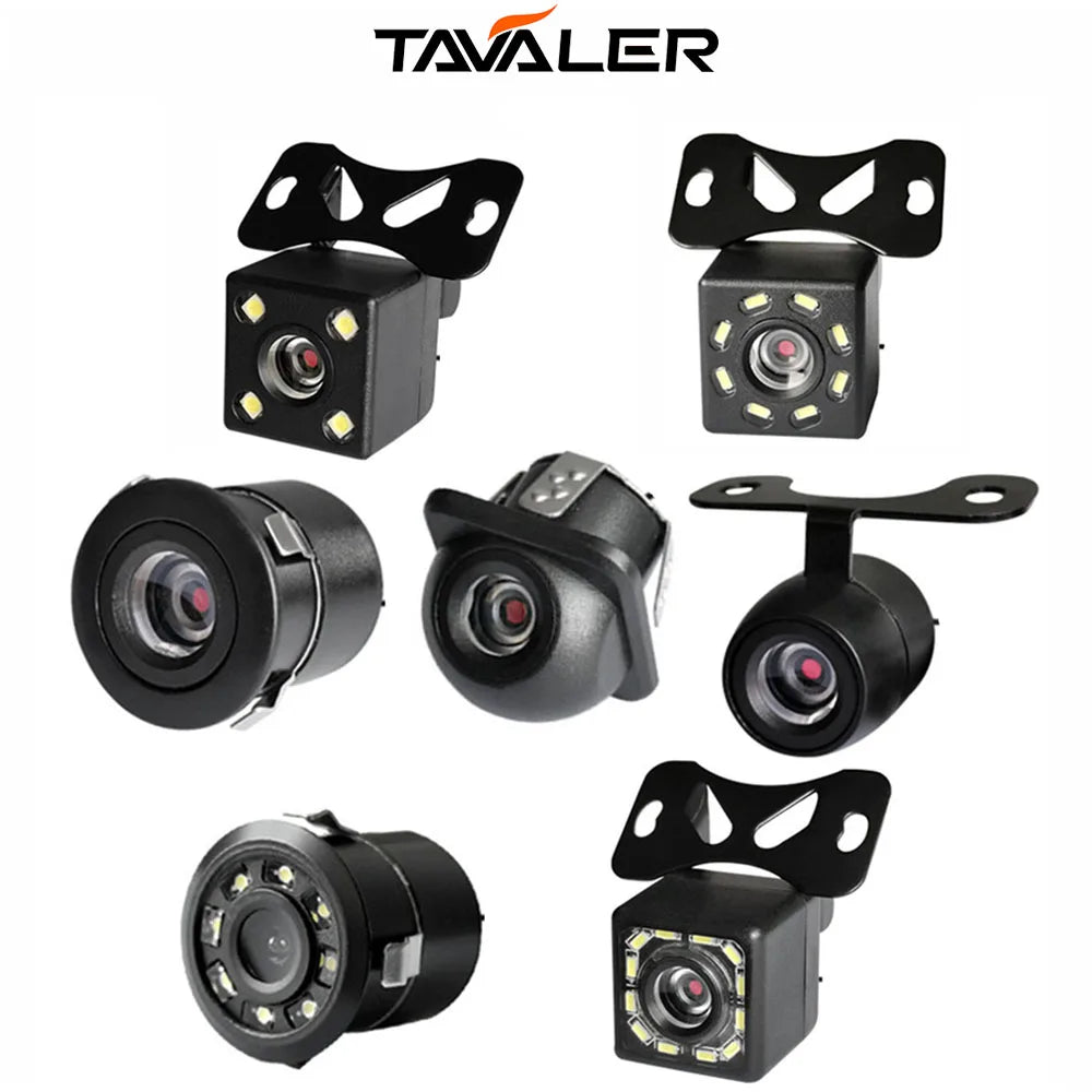Car Rear View Camera LED Night Vision Reversing Auto Parking Monitor CCD Waterproof 170° HD Video Support Monitor Auto Tools Zpaxo