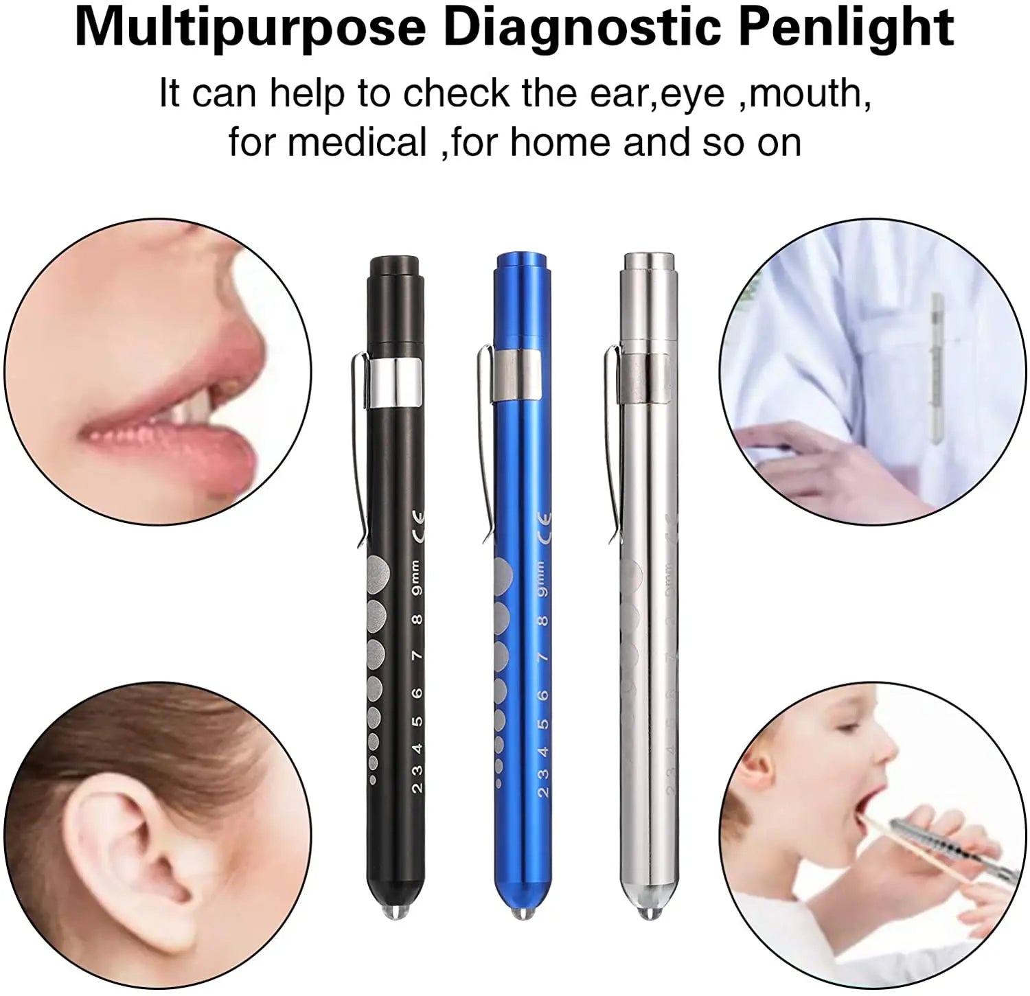 POCKETMAN Mini LED Pen Flashlight – 1000 Lumen Pocket Torch