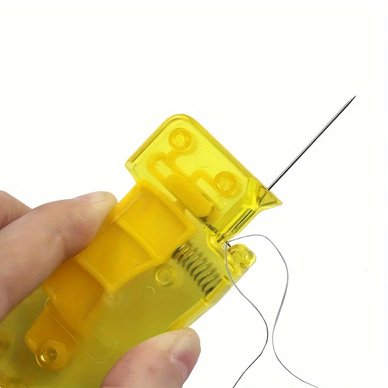 Automatic needle threader, DIY hand sewing needle threader, home crafts and sewing supplies Zpaxo 1PC