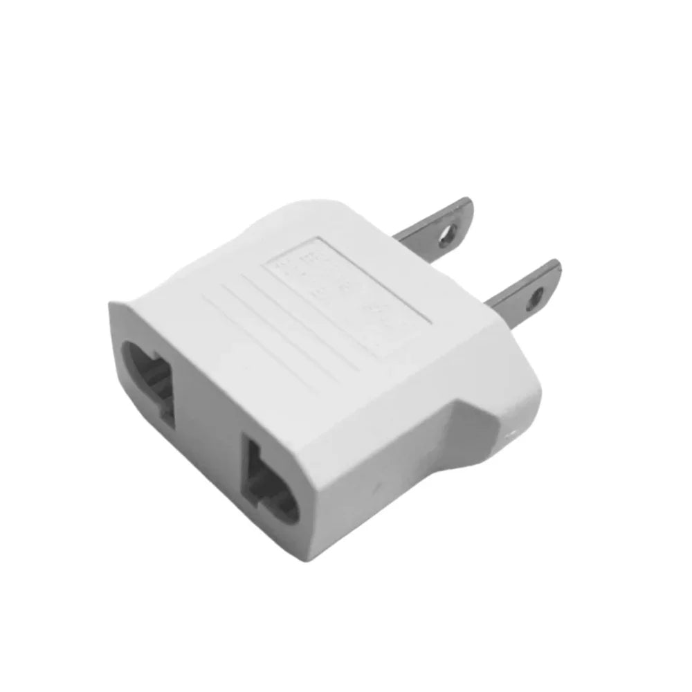 EU to US Travel Plug Adapter | 3/5/10-Pack Converter Travel Plug Adapter Zpaxo 10pcs white