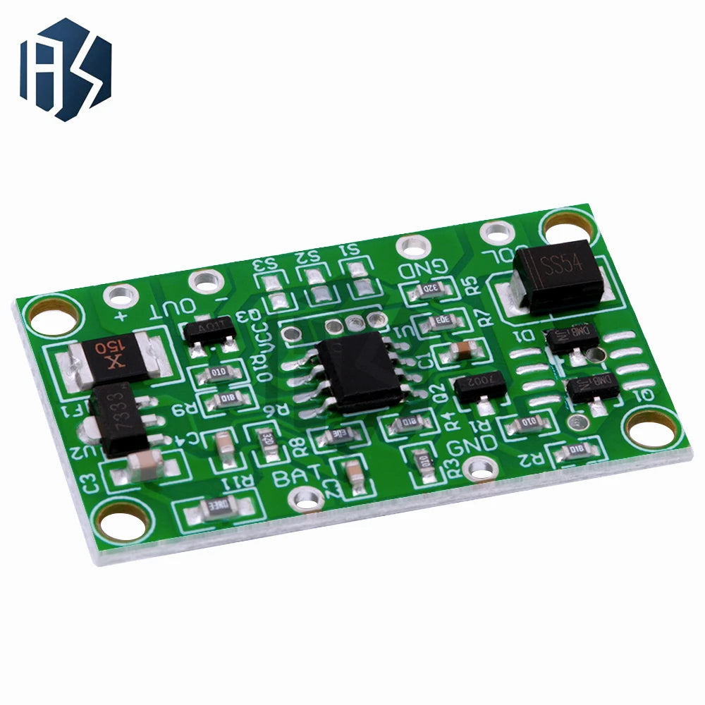 Solar PCBA Controller 3 7V 6V12V1A Lawn Light Insertion Circuit Board Zpaxo
