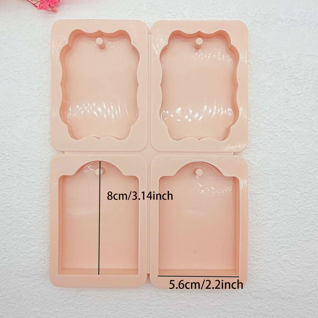 3-Style Silicone Aroma Wax Tablet Mold – DIY Candle & Soap Candle & Soap Mold Zpaxo A