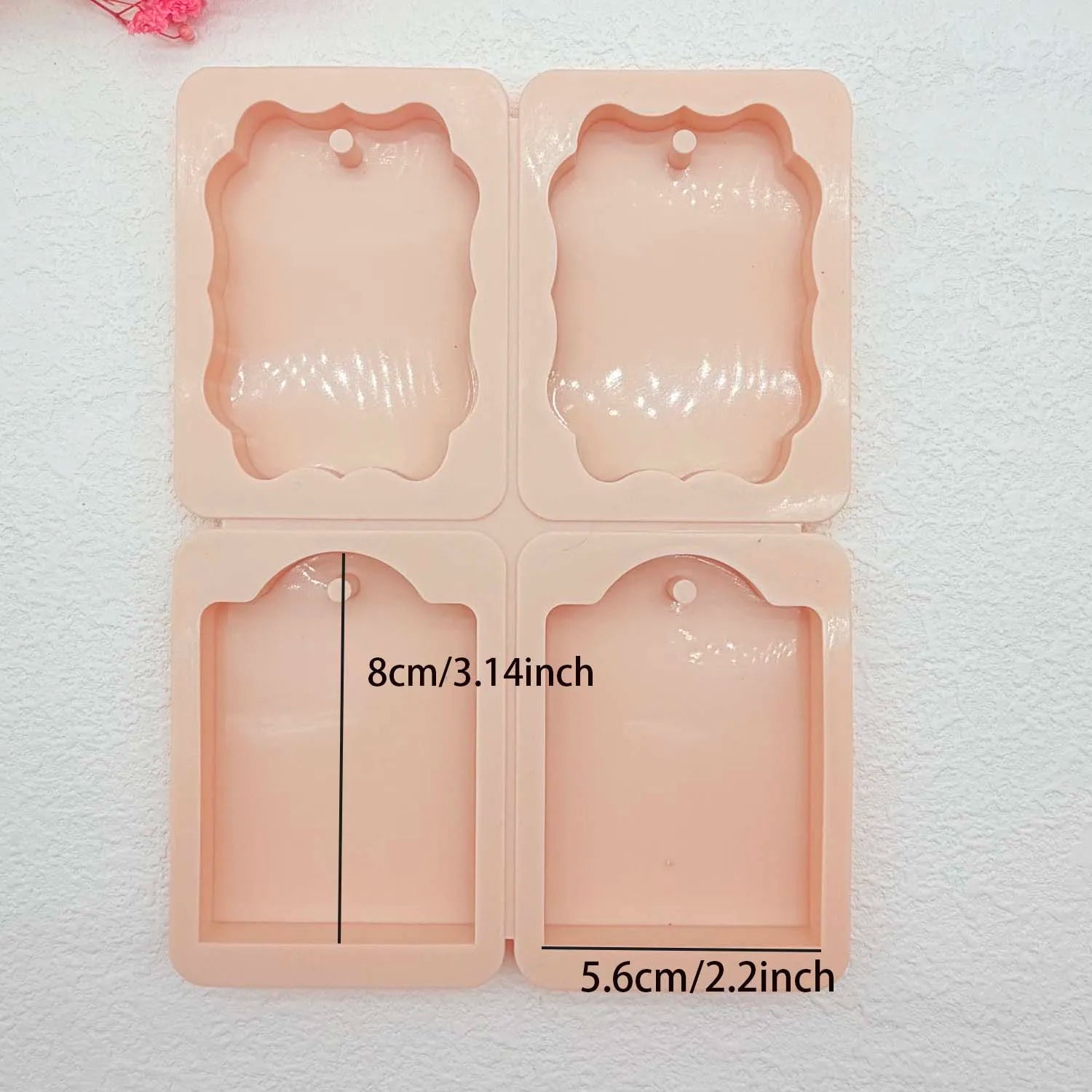 3-Style Silicone Aroma Wax Tablet Mold – DIY Candle & Soap Candle & Soap Mold Zpaxo A