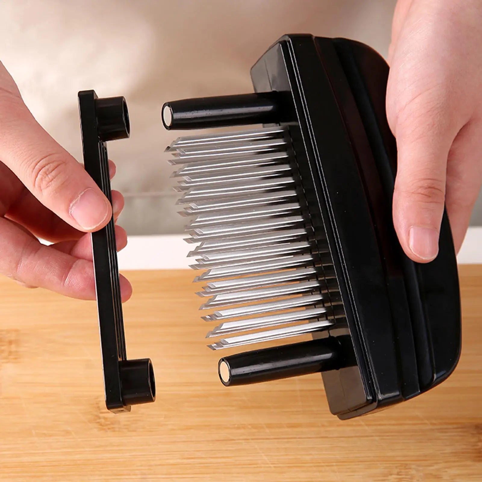 Meat Tenderizer Stainless Steel Non-slip Kitchen Gadgets Needle Tools