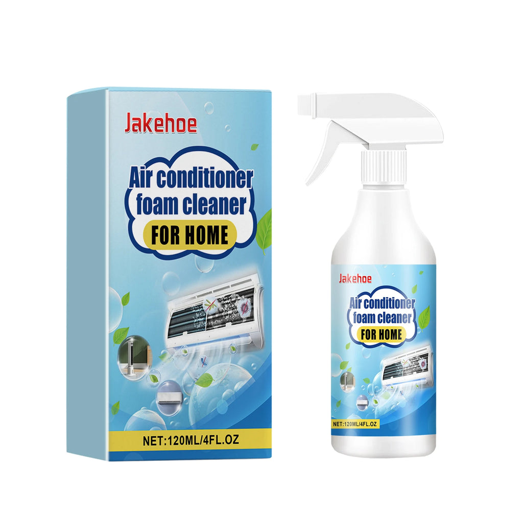 Jakehoe AC Foam Cleaner Spray – Deep Clean & Odor Removal AC Foam Cleaner Zpaxo 120ml boxed