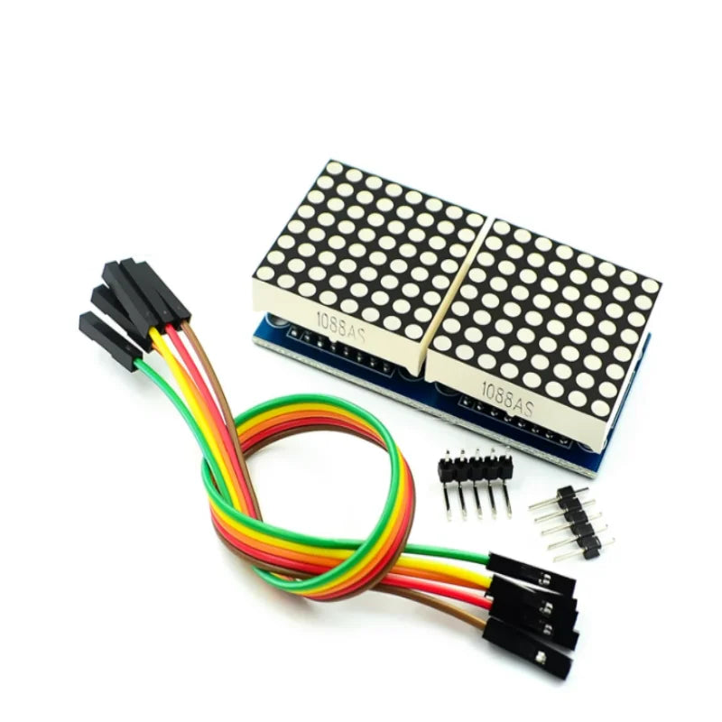 1 2 4 8-bit MAX7219 Dot Matrix Module Control Microcontroller Zpaxo 2 routes