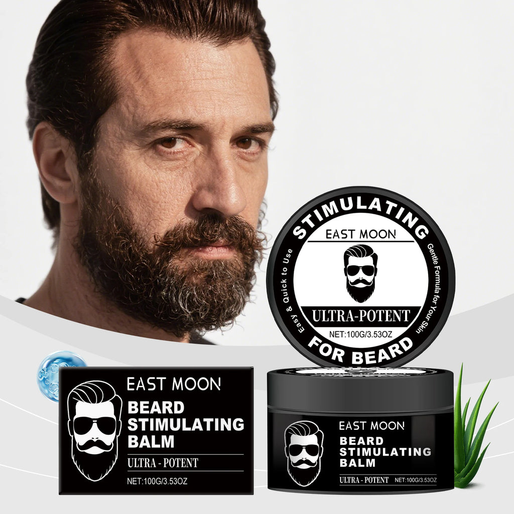 Men's Beard Care Balm – Softens Beards, Deep Nourishment, Soothes Redness, Non-Irritating, Suitable for Sensitive Skin Zpaxo Default Title