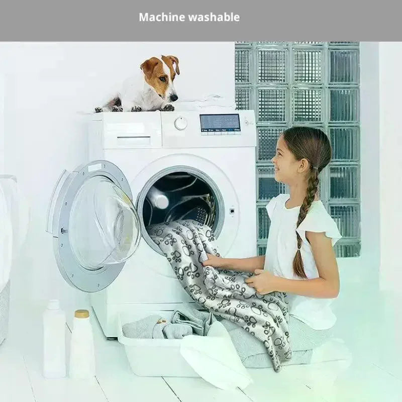 Ultra Soft Fluffy High Quality Pet Blanket Cute Cartoon Pattern Pet Mat Warm And Comfortable Blanket For Cat Dogs Cat Bath Towel Zpaxo