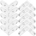 Fixed Buckle Corner Code Transparent Bracket Acrylic Braces Clear