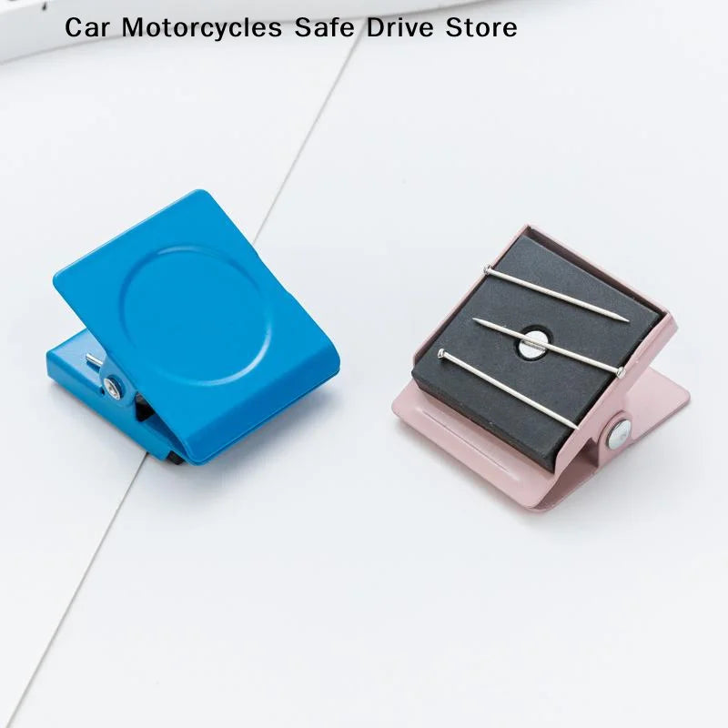CM5pcs Magnetic Office Fridge Clips Multi-color Multi-functional File