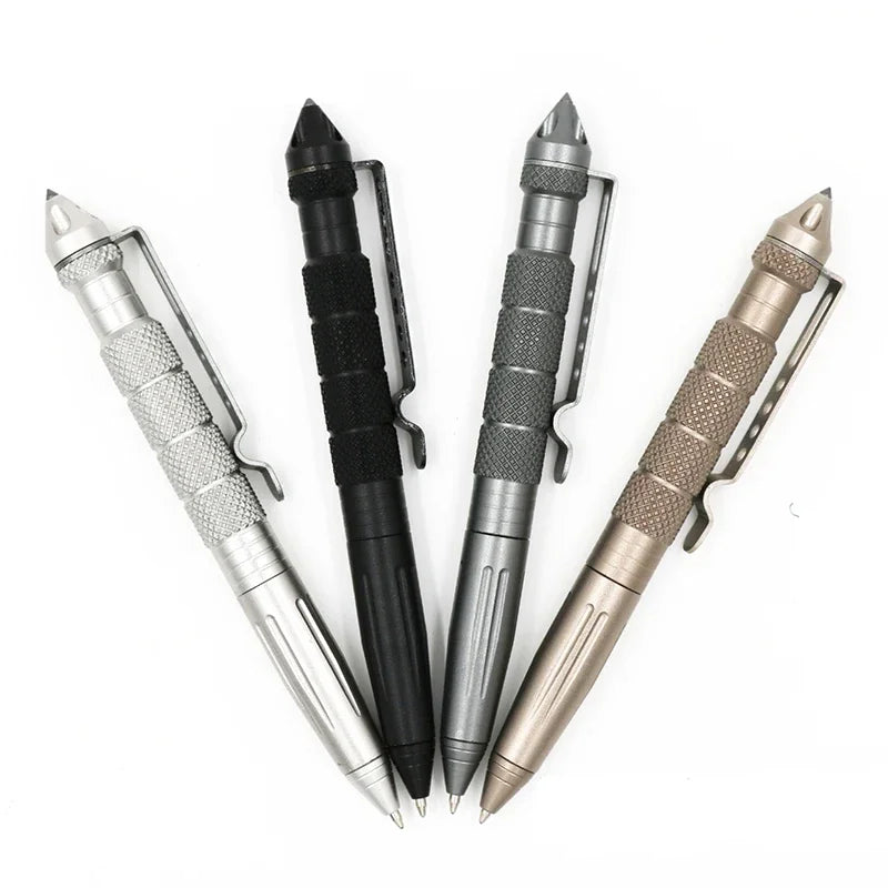 Tactical EDC Pen – Aviation Aluminum Glass Breaker Multitool