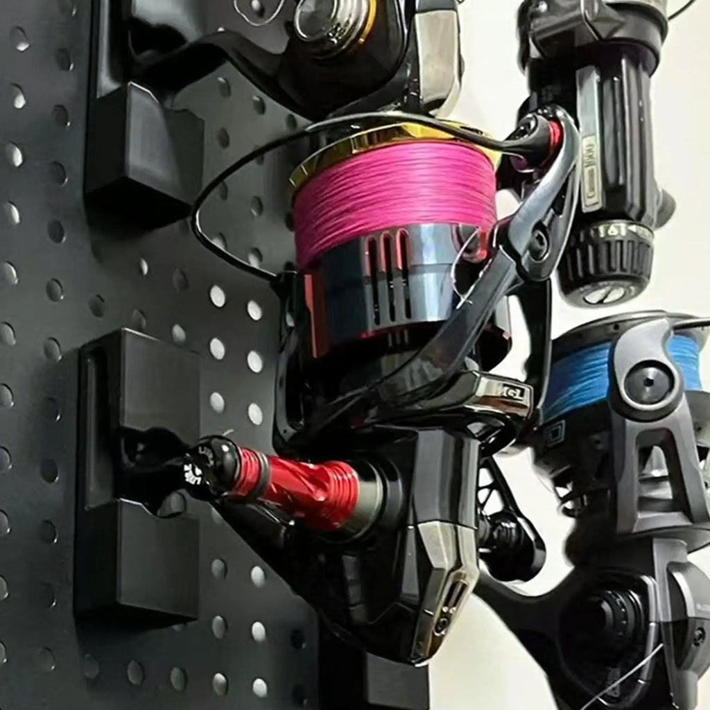 Fishing Reel Wall Mount Display Storage Quick-release Tackle