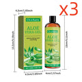 Aloe Vera Gel Nourish Moisturize Smooth Soften Soothe Face Prevent Acne Pimple Redness Cracked Rough Moisturizing Aloe Vera Gel Zpaxo 300ml boxed
