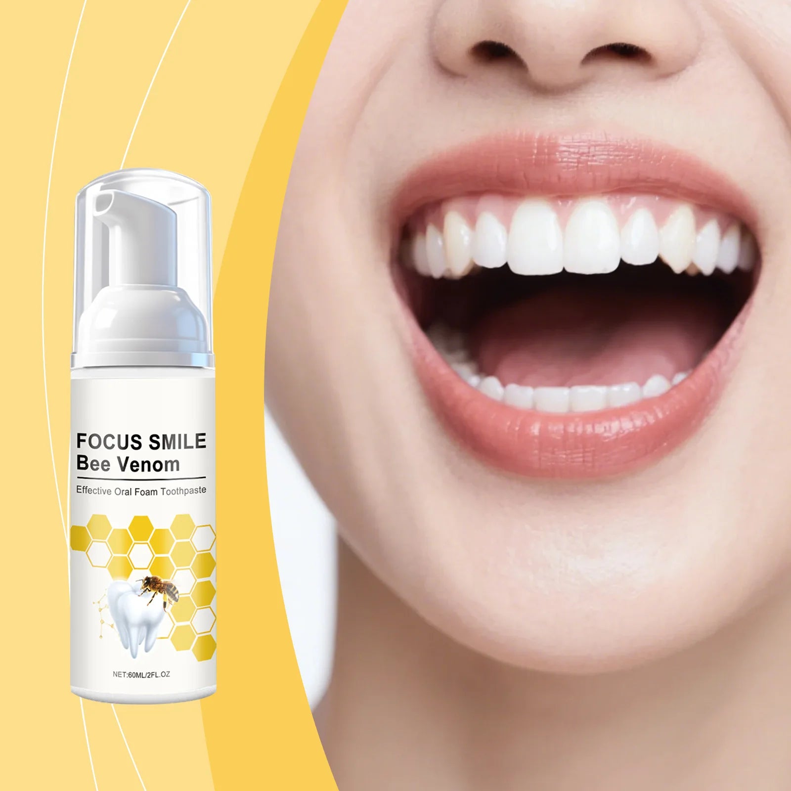 Teeth Cleaning Mousse – Fresh Breath, Brightening & Gum Care Oral Care Mousse Zpaxo