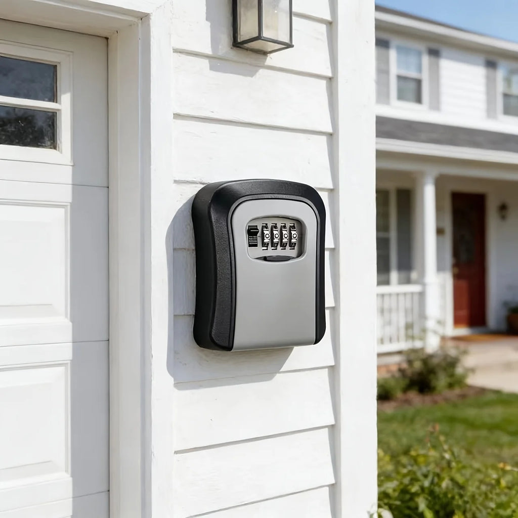 Outdoor Wall Mounted Secure Plastic Password Key Box Protective Cover