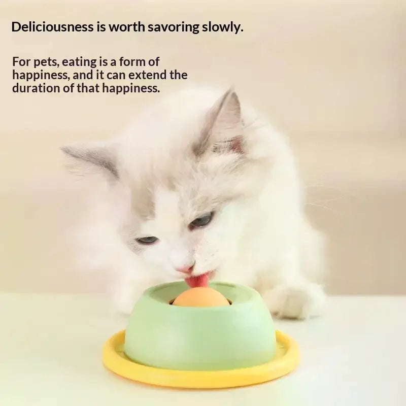 Pet Lick Mat Yogurt Licking Plate Slow Feeder Dogs Cats Interactive Zpaxo