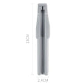 New Design Eyebrow Pencil Sharpener Tip Sharpening Tool for Semi-Permanent Brow Makeup Professional Make Up Accessory Zpaxo Gray